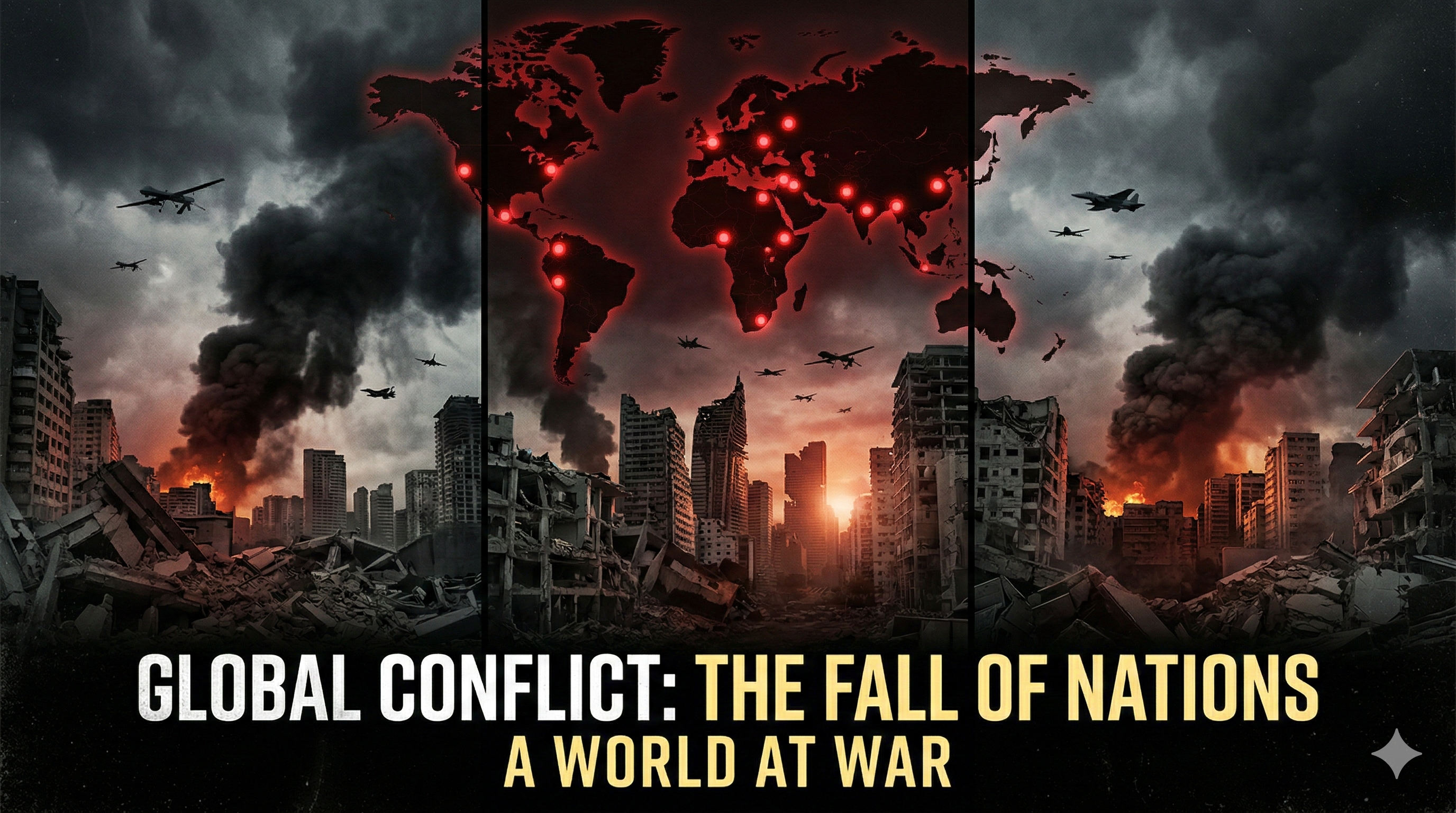 Countries Hit With Bombs in the Ongoing Wars:  The Targeted Areas and the Human Cost the World Is Ignoring