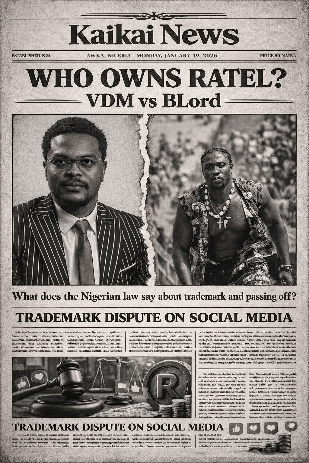 Who owns Ratel, Blord or Vdm